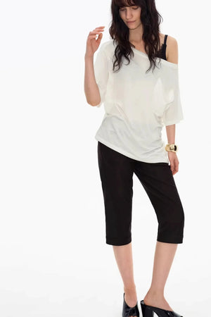 Off-Shoulder Asymmetrical Top