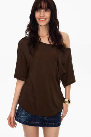 Off-Shoulder Asymmetrical Top