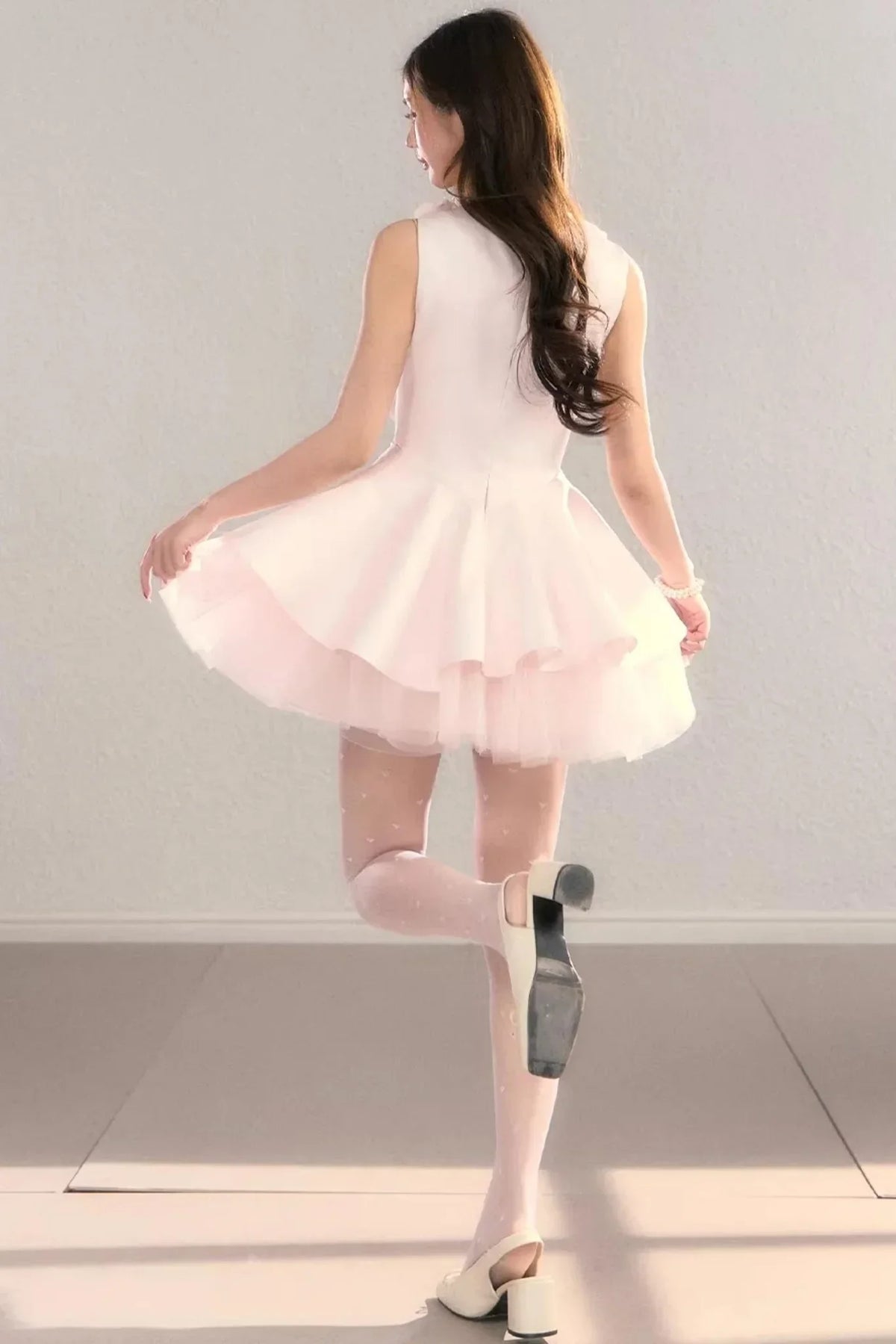 Off-Shoulder Bowknot Princess Dress