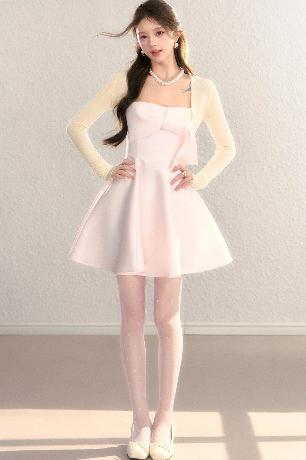 Off-Shoulder Evening Tulle Dress