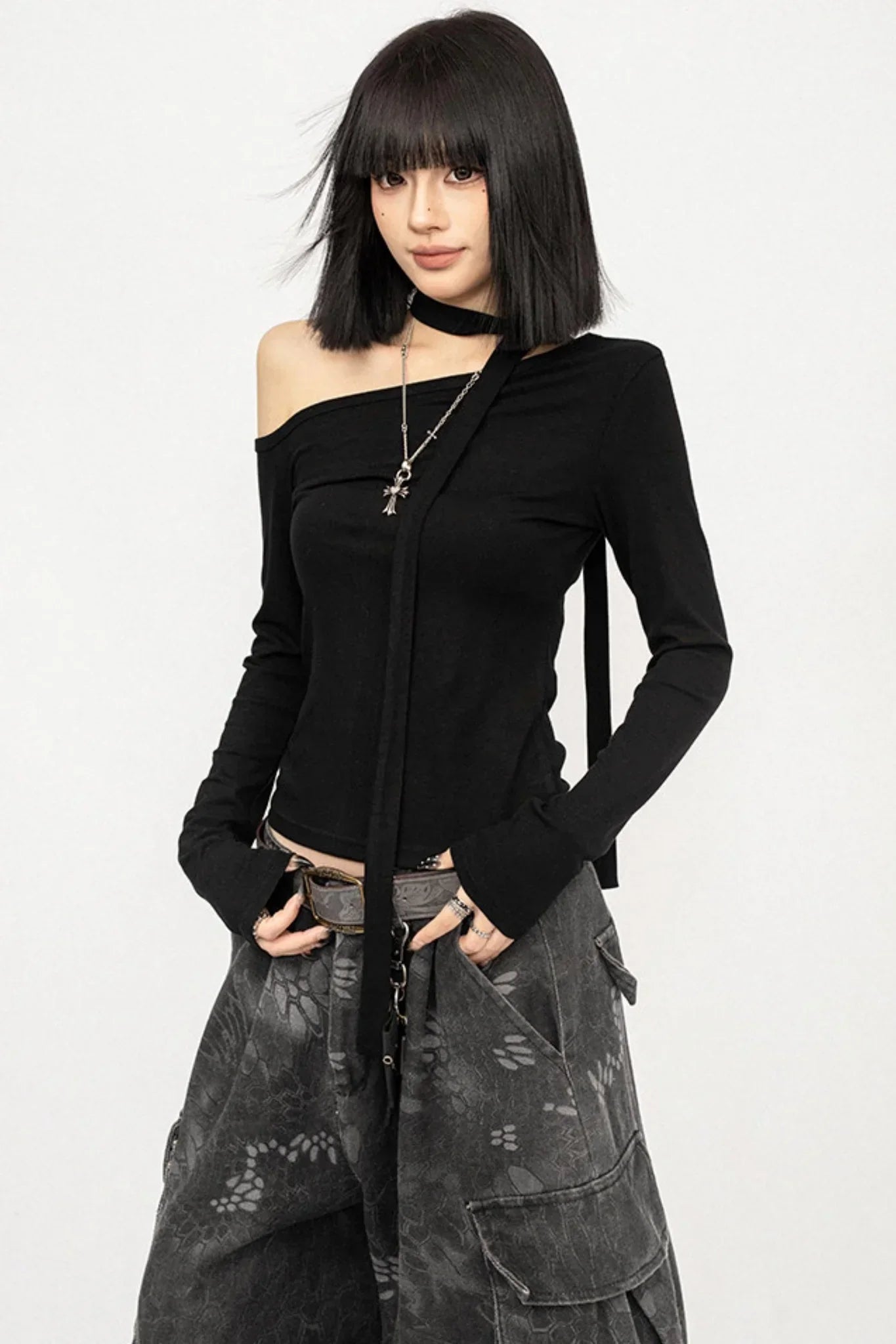 Off-Shoulder Lace Top