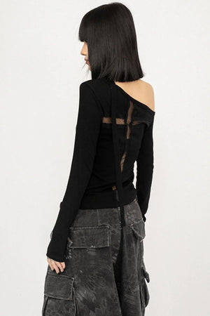 Off-Shoulder Lace Top