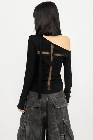 Off-Shoulder Lace Top