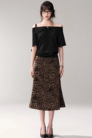 Off-Shoulder Stretchy Summer Top