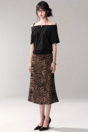 Off-Shoulder Stretchy Summer Top