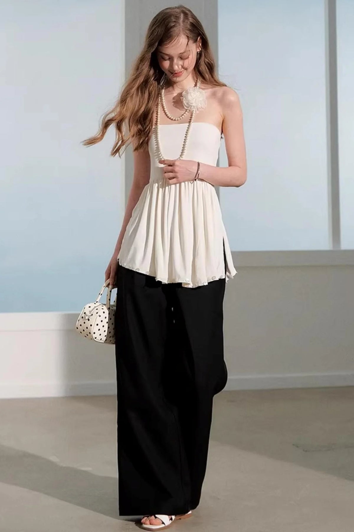 Off-Shoulder Summer T-Shirt