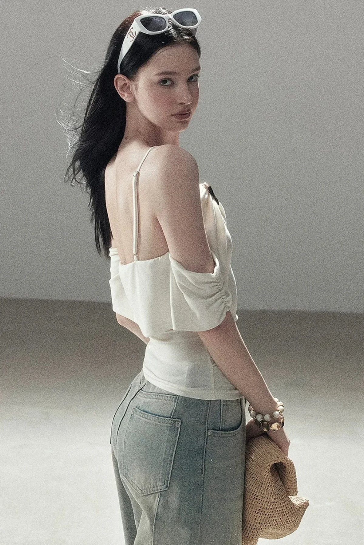 Off-Shoulder Summer Top