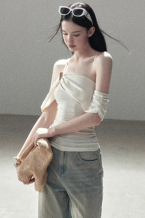 Off-Shoulder Summer Top