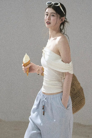 Off-Shoulder Summer Top