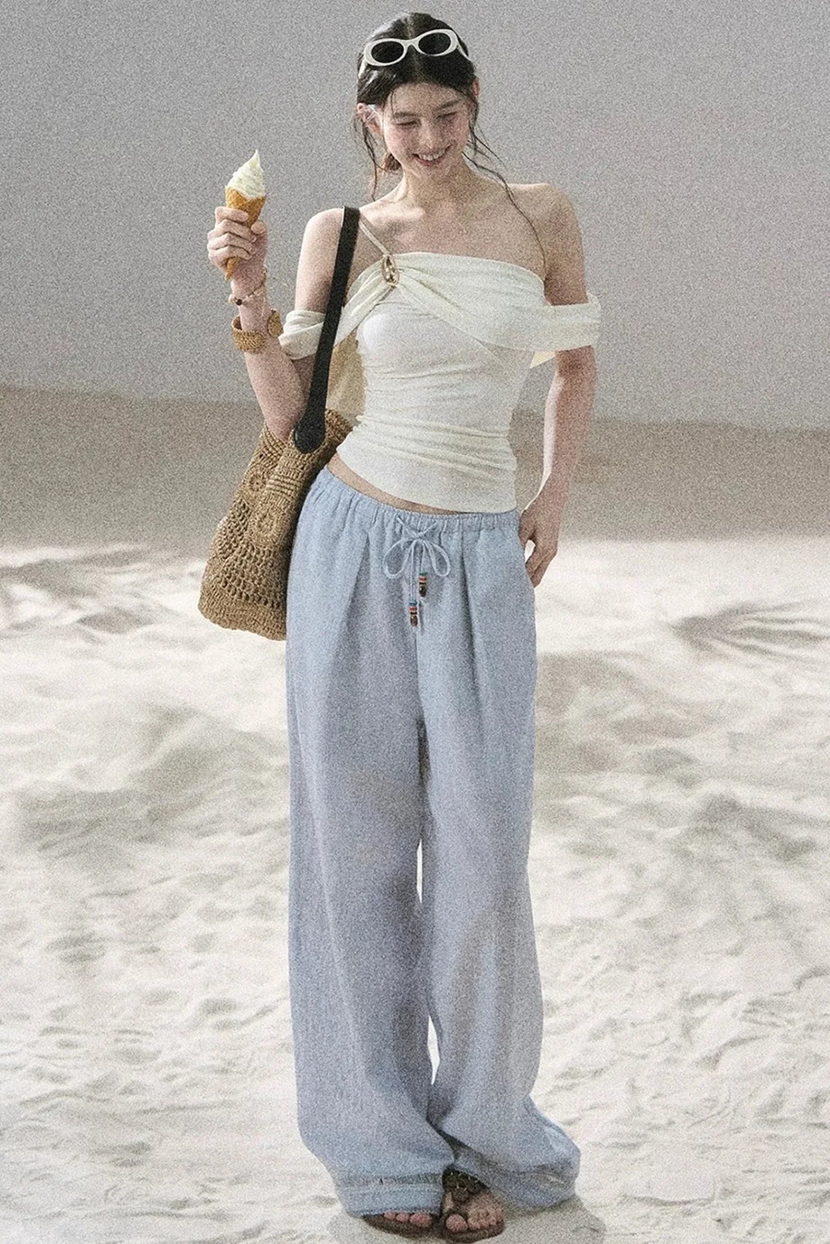 Off-Shoulder Summer Top