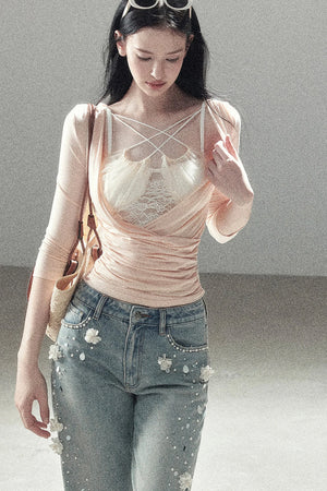 Off-Shoulder Summer Top Set-Up