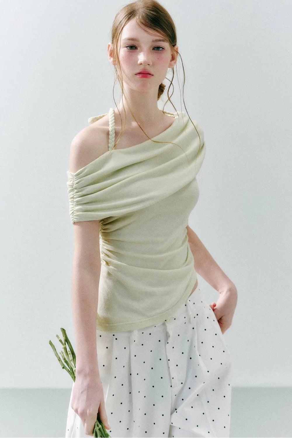 Off-Shoulder Tie Top