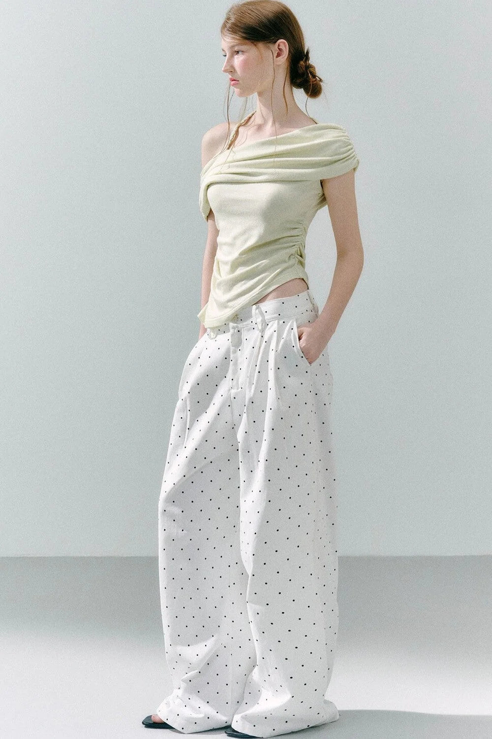 Off-Shoulder Tie Top