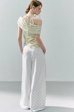 Off-Shoulder Tie Top