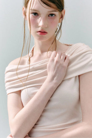 Off-Shoulder Tie Top