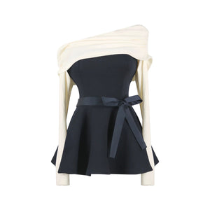 Off-Shoulder Two-Piece Set-Up