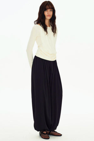 Off-Shoulder Versatile Halter Top