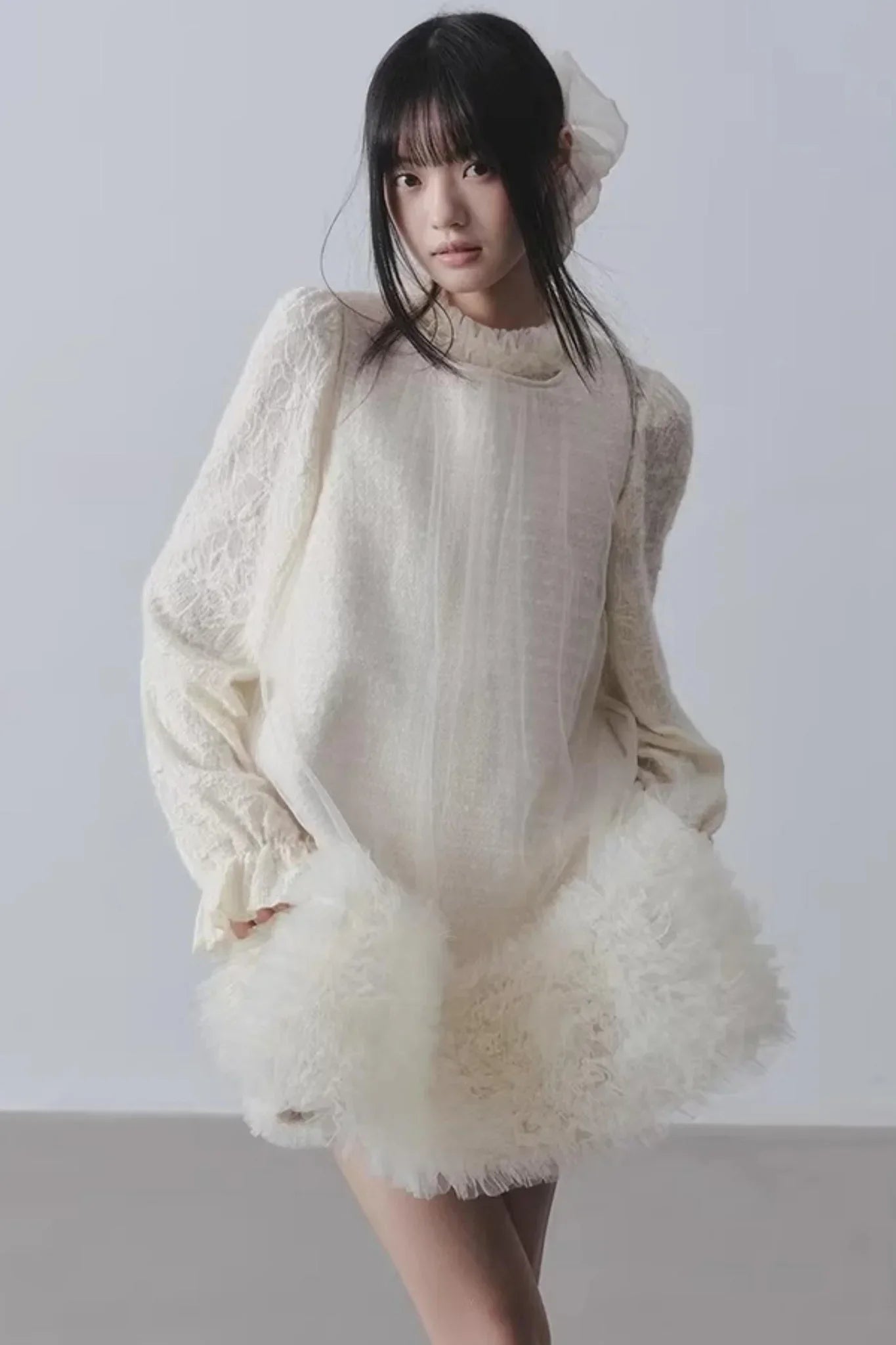 Off-White Jacquard Sweater