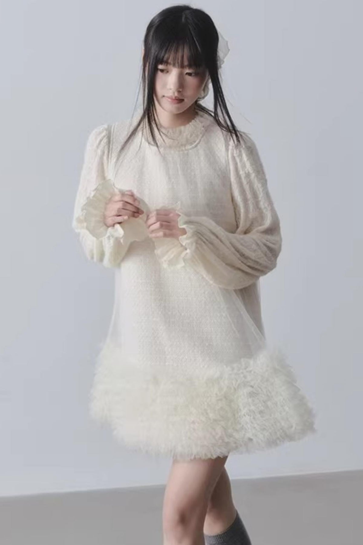 Off-White Jacquard Sweater