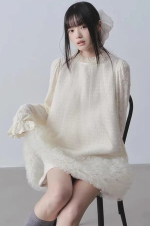 Off-White Jacquard Sweater