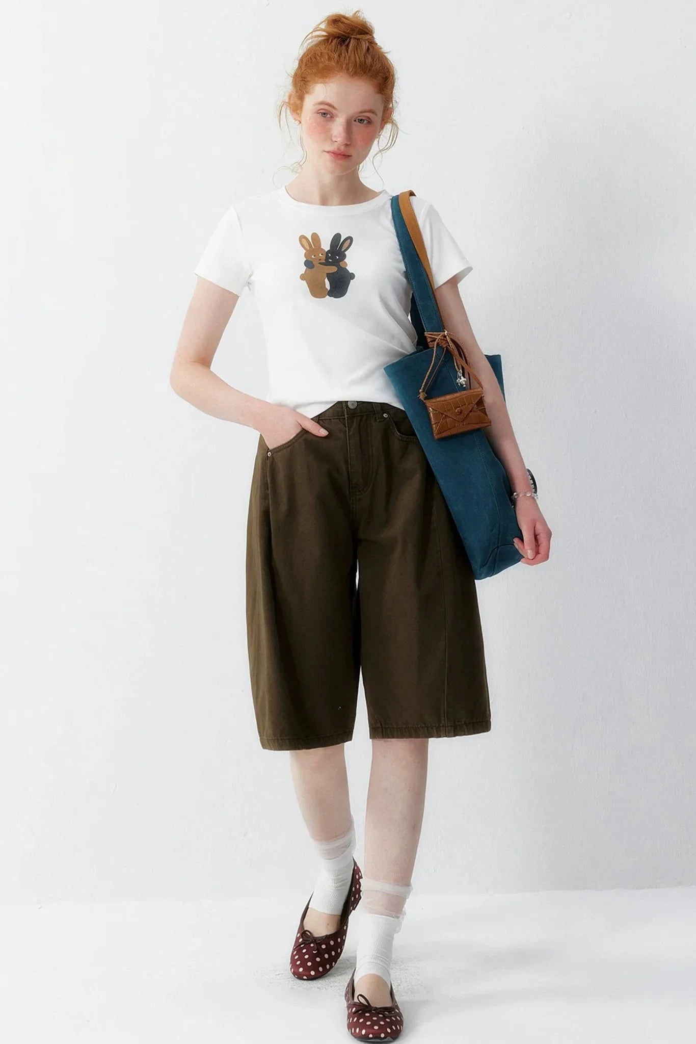 Off-White Rabbit Print Top