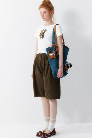 Off-White Rabbit Print Top
