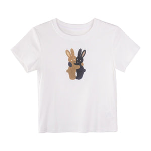 Off-White Rabbit Print Top