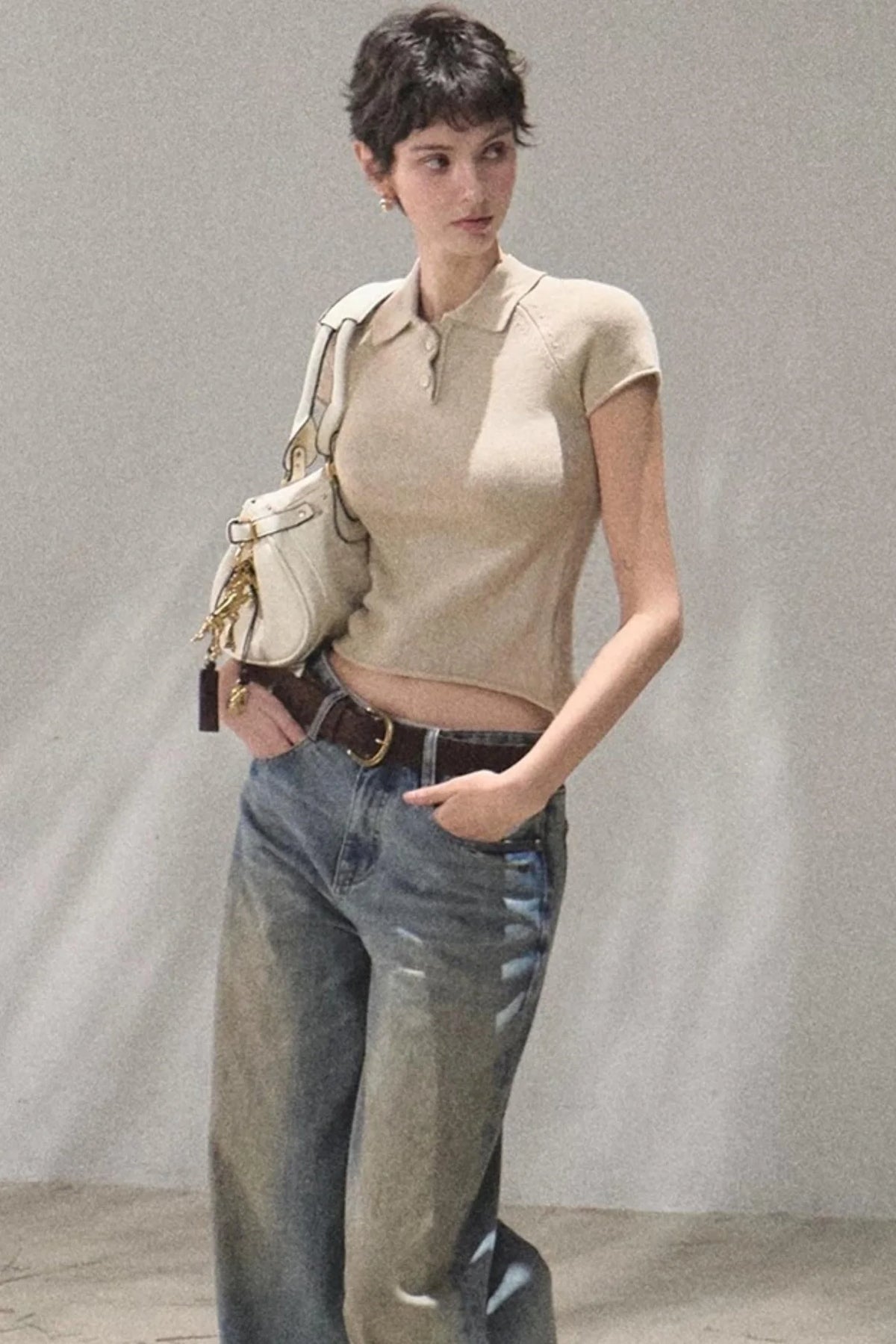 Old Money Linen Polo