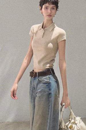 Old Money Linen Polo