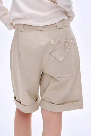 Old Money Straight-Leg Shorts