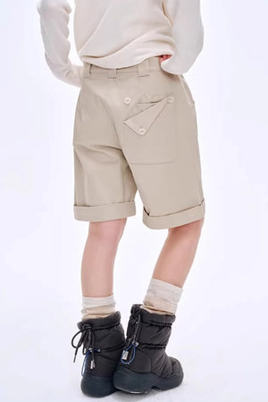 Old Money Straight-Leg Shorts