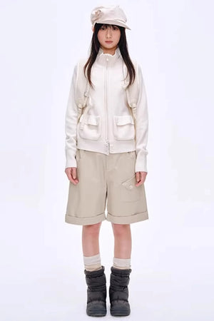 Old Money Straight-Leg Shorts