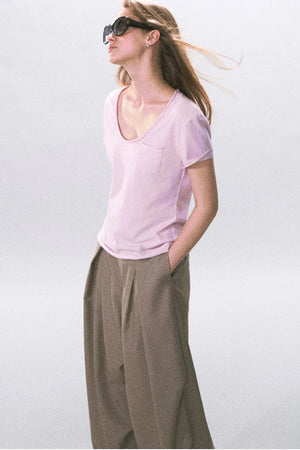 Old Money U-Neck Top