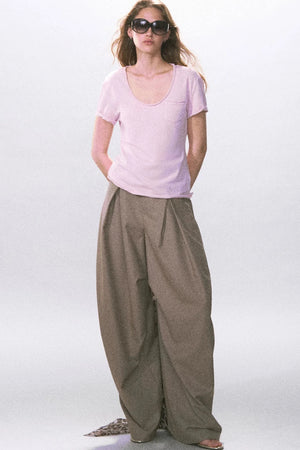 Old Money U-Neck Top