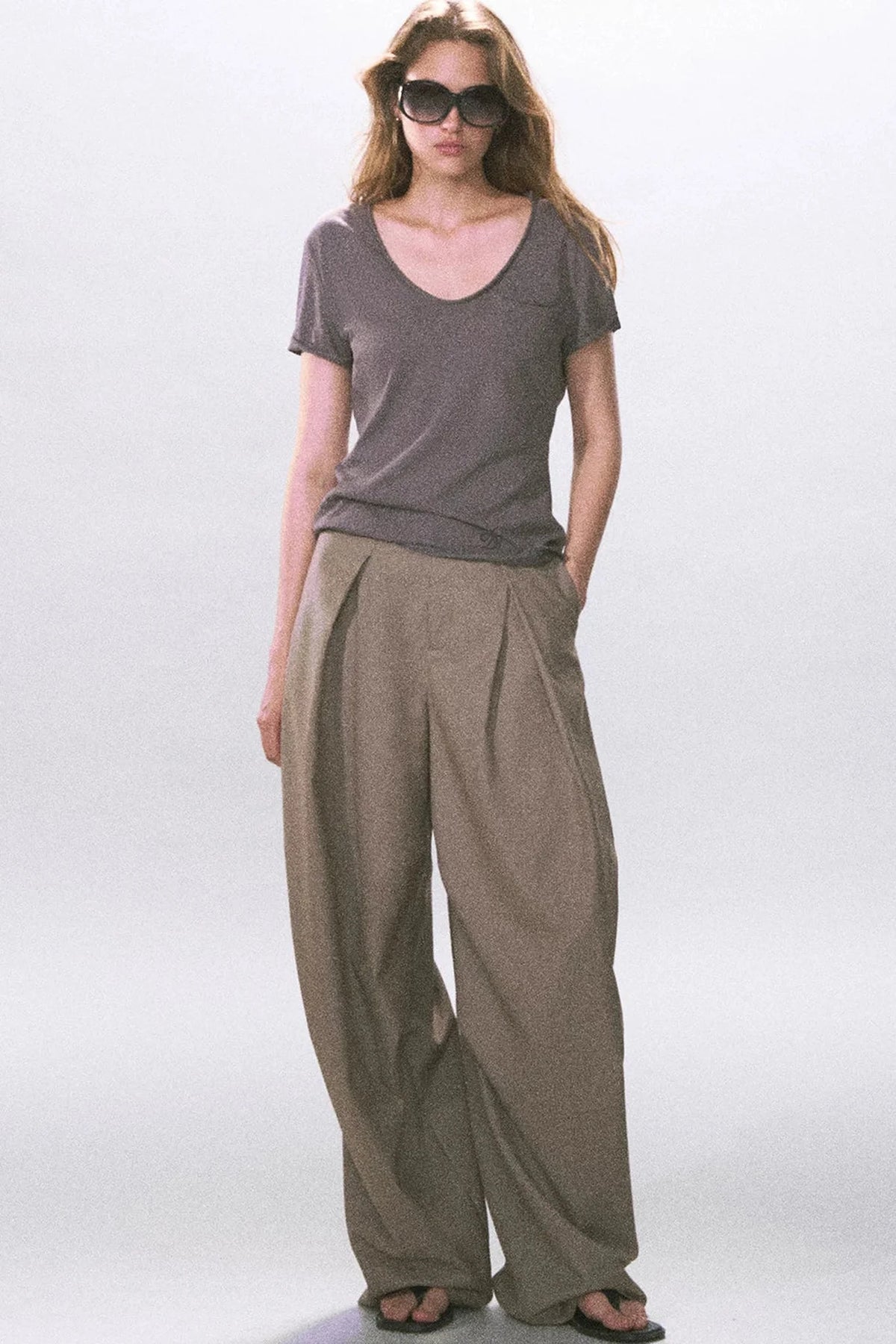 Old Money U-Neck Top