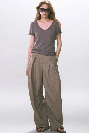 Old Money U-Neck Top