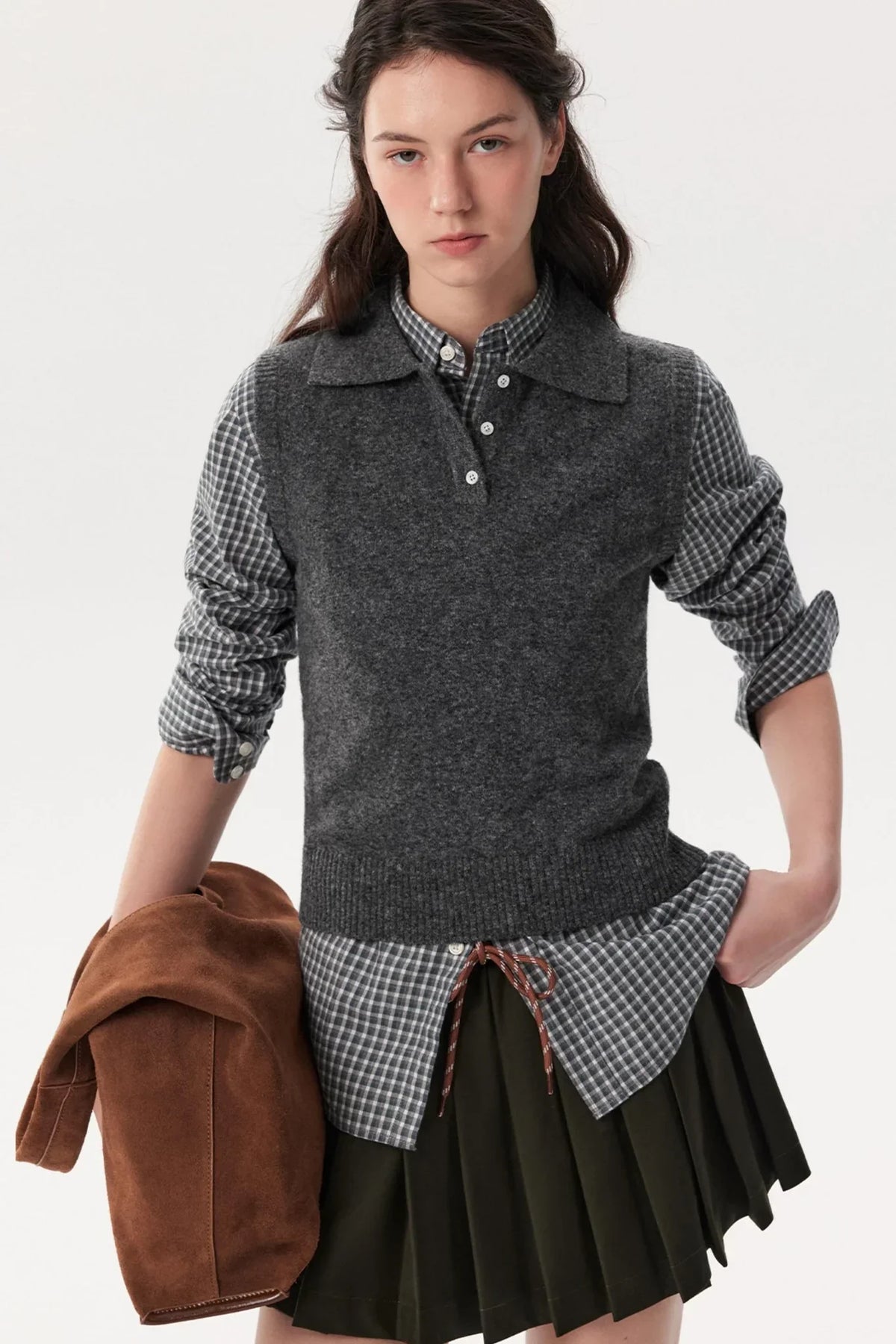 Old Money Wool Shirt & Vest Set-Up