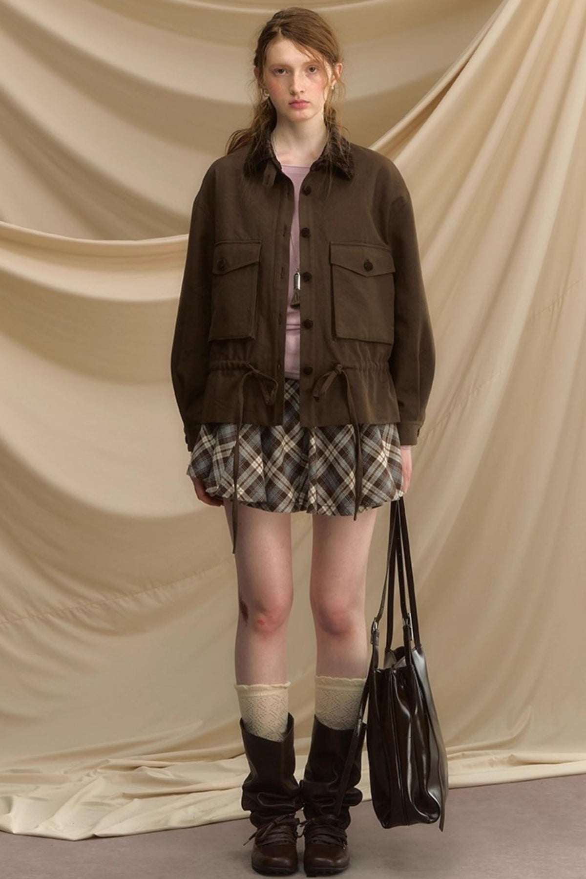 Old Poetry Leather Brown Jacket