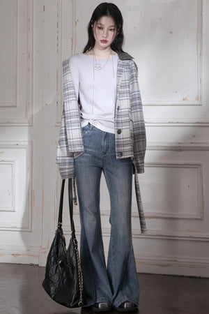 One-Line Wool Sweater