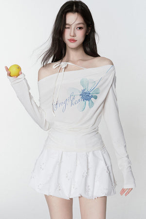 One-Shoulder Blouse