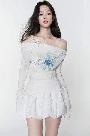 One-Shoulder Blouse