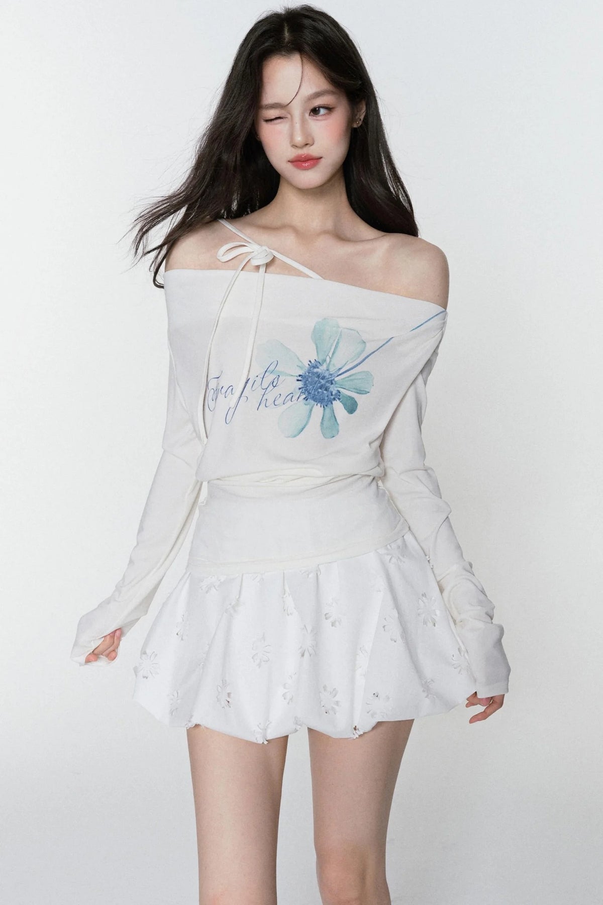 One-Shoulder Blouse