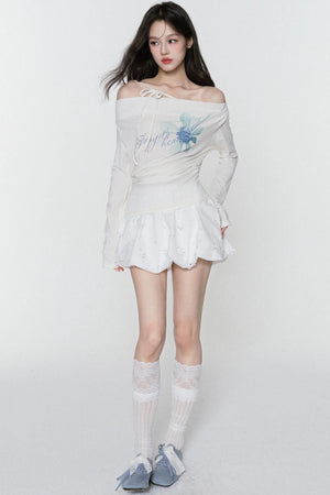 One-Shoulder Blouse