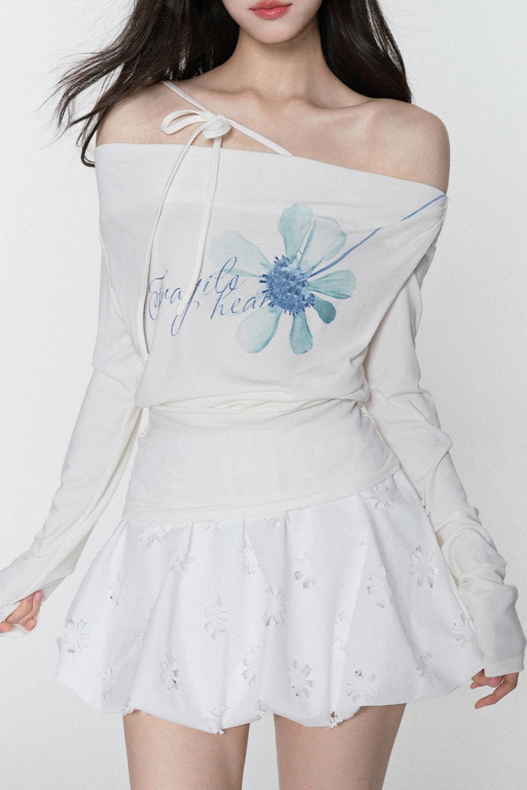 One-Shoulder Blouse