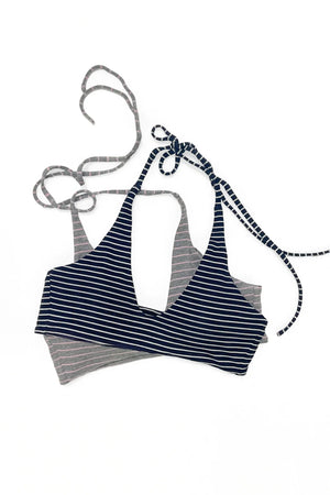 One-Shoulder Color-Blocked Top Set-Up