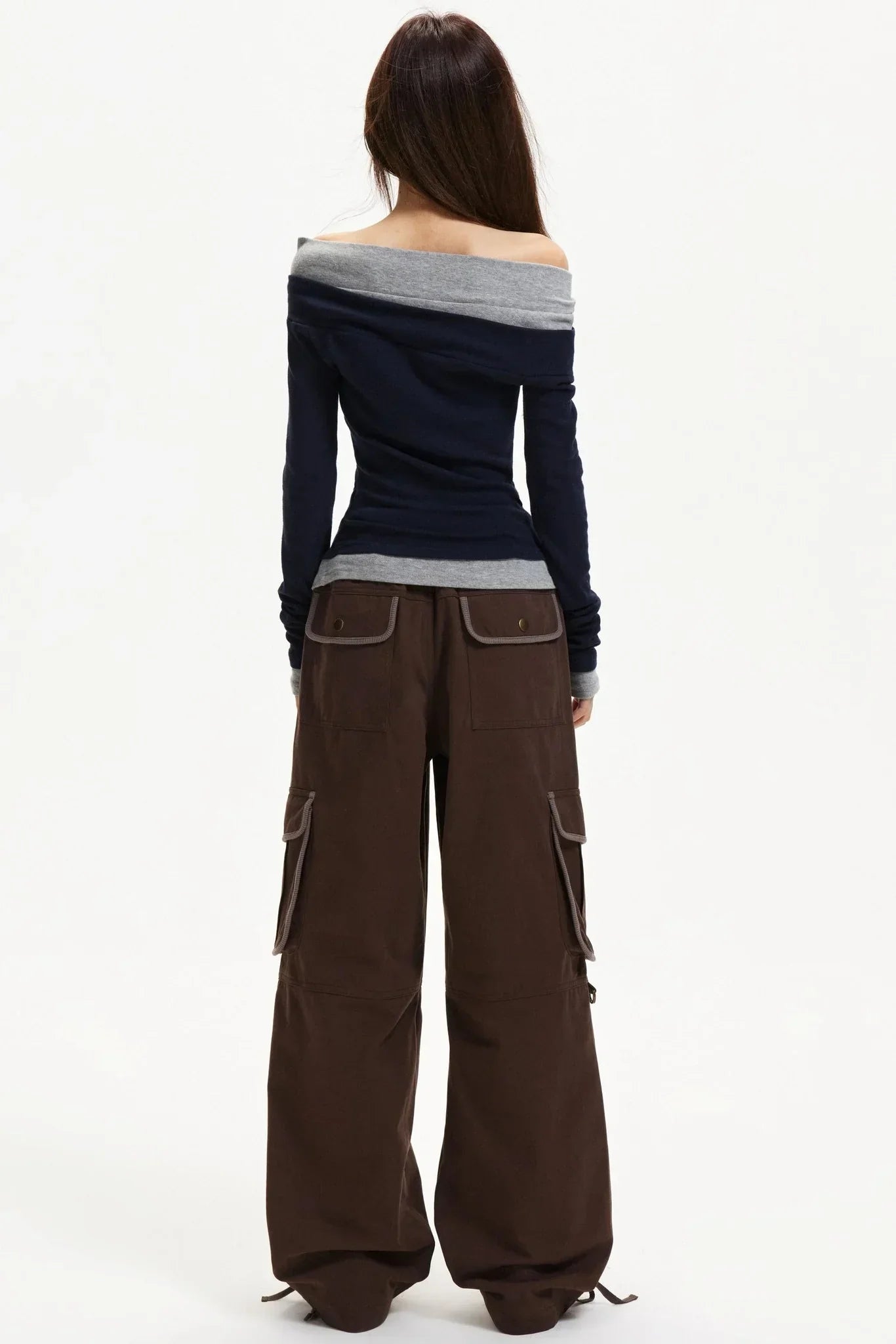 One-Shoulder Knitted Top