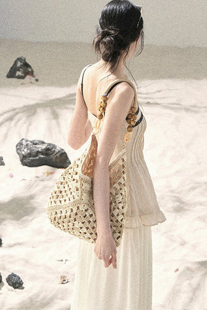 One-Shoulder Ruched Lace Camisole