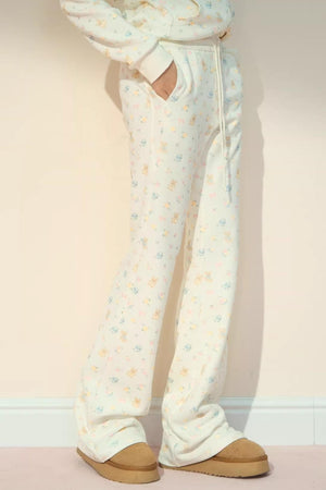 One-Shoulder Sweater With Trousers Set-Up
