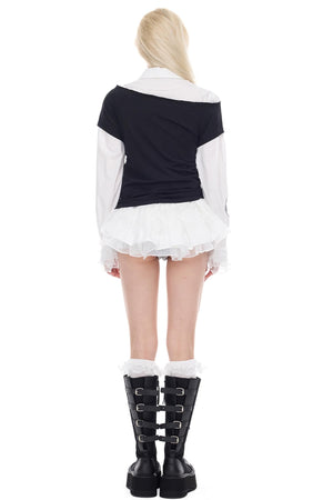 One-Shoulder Y2K T-Shirt
