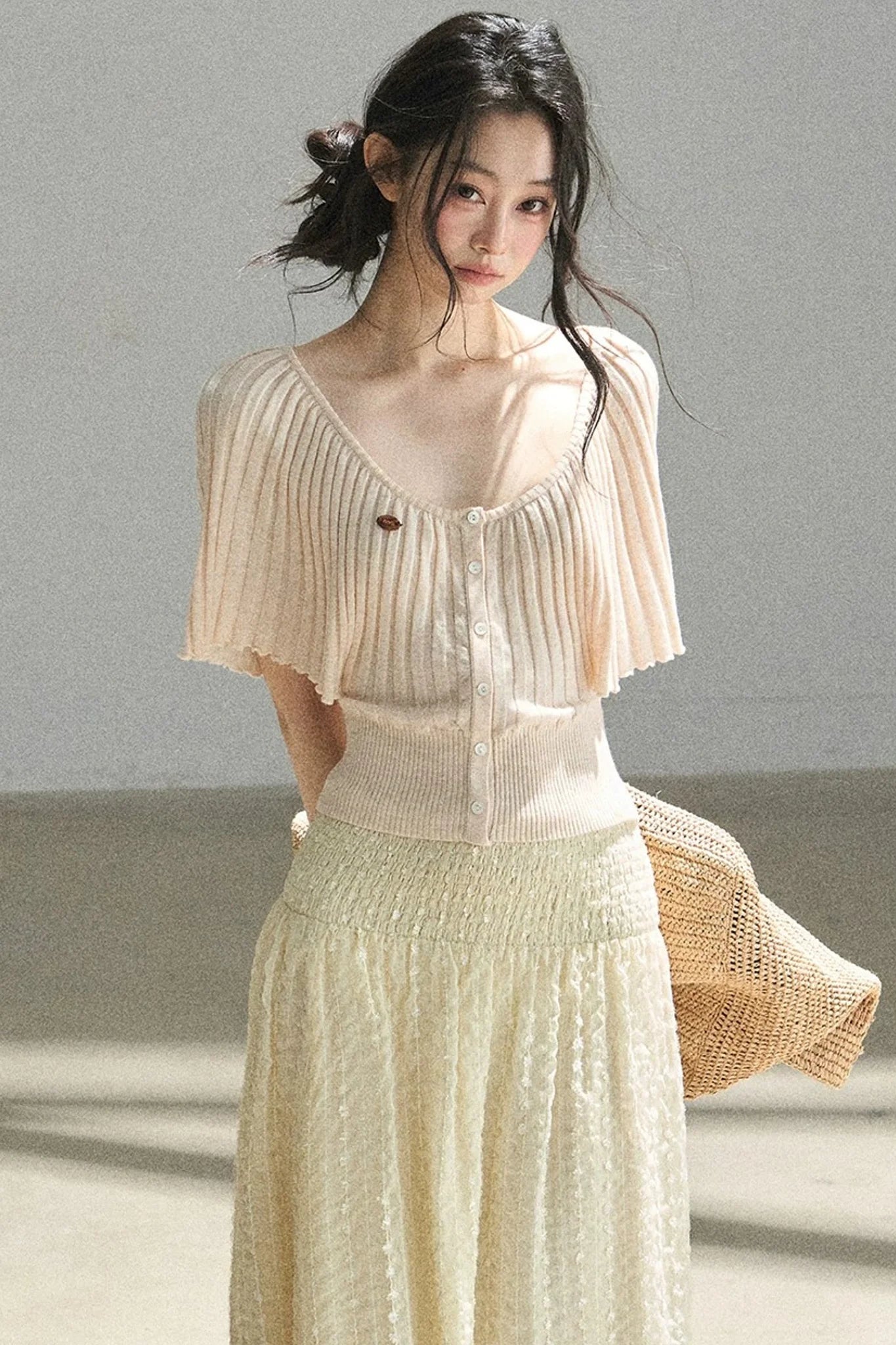 Orange Candy Knit Top
